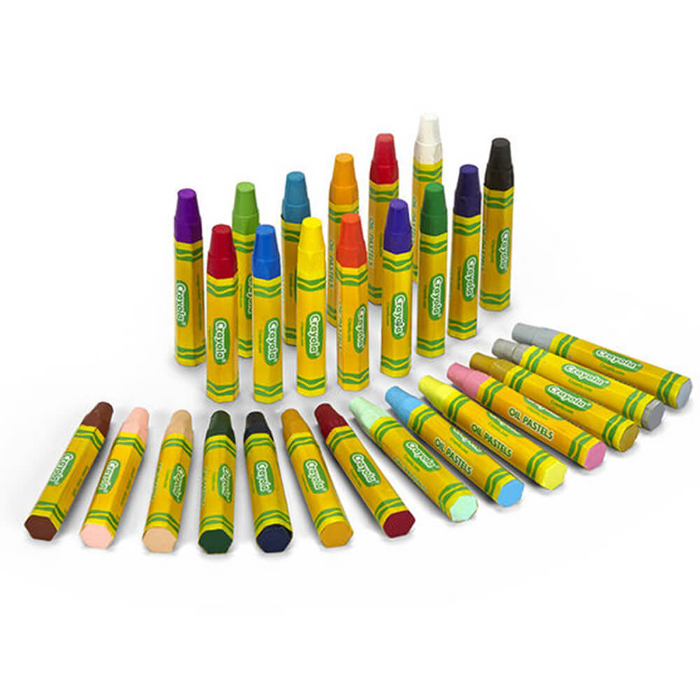 CRAYOLA OIL PASTELS COLOR  PACK OF 28