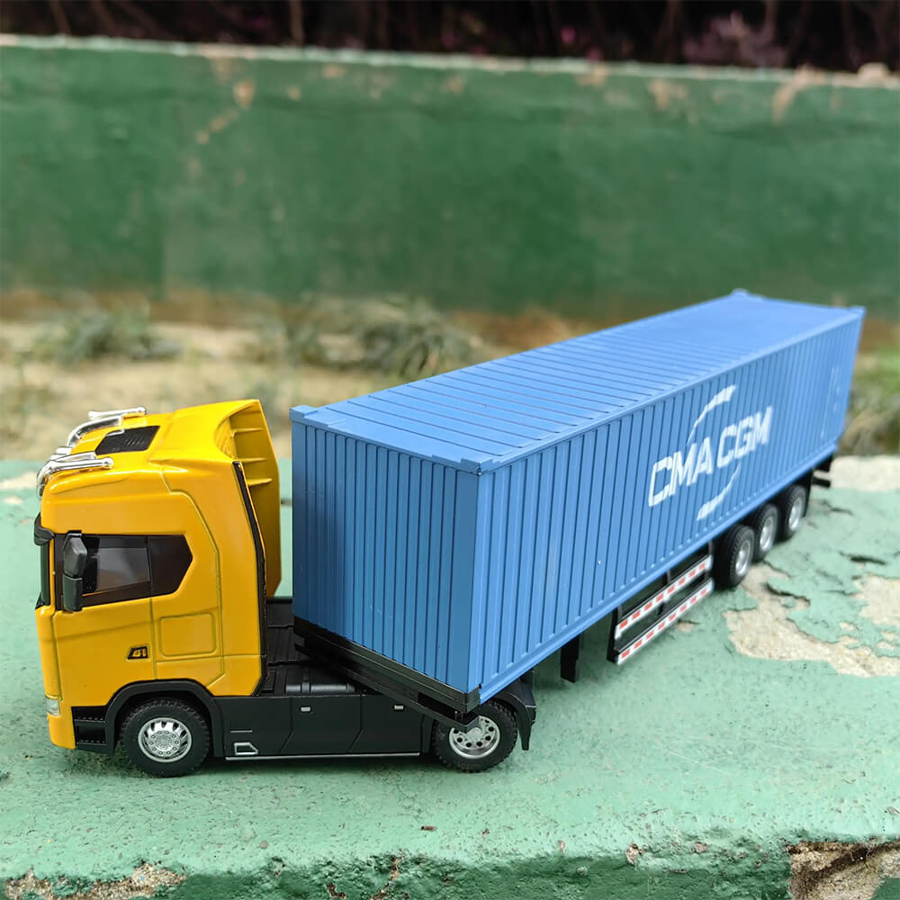 1 :50 SCANIA CONTAINER TRUCK ALLOY DIECAST MODEL