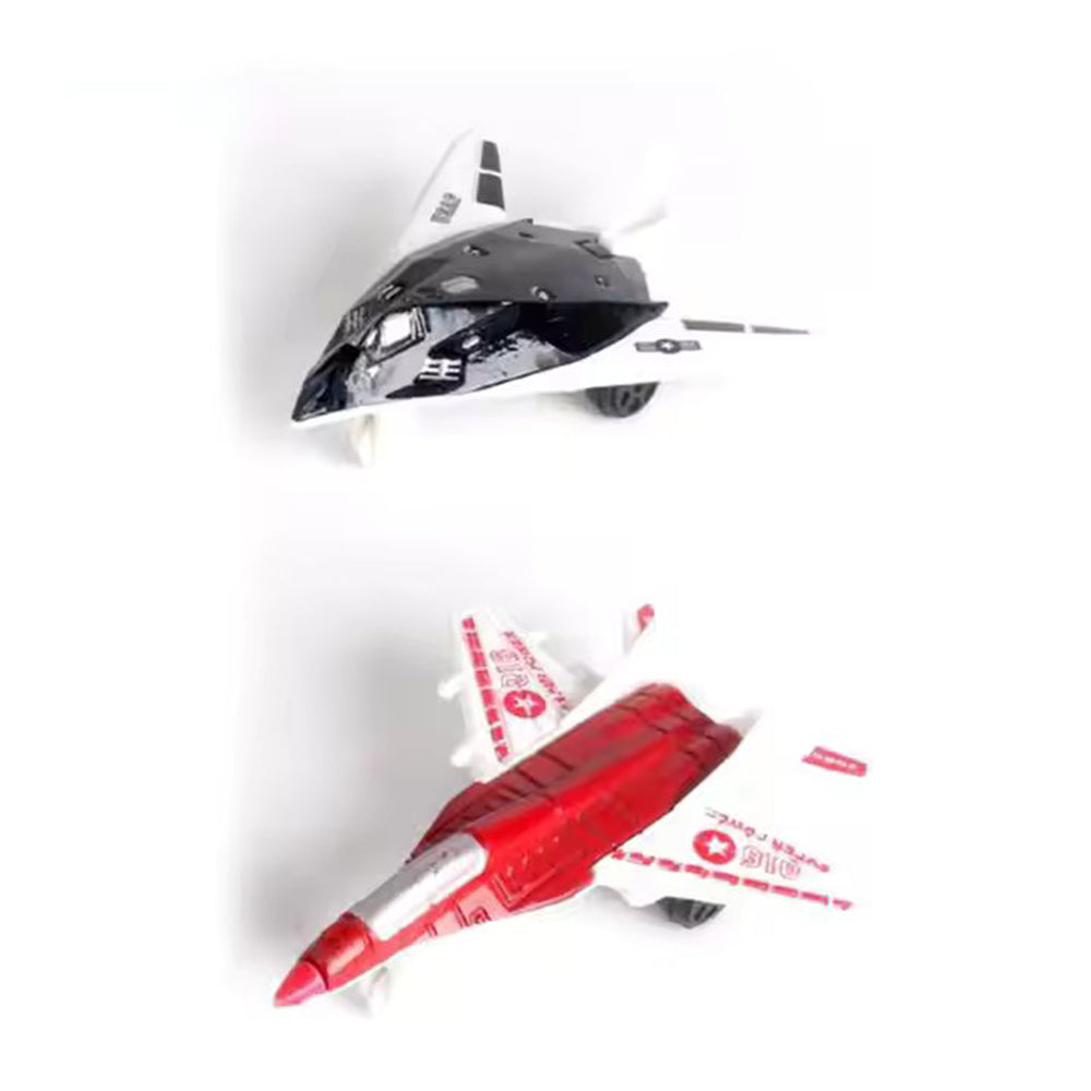 SIMULATION DIE CAST PULL BACK AIRCRAFT TOY