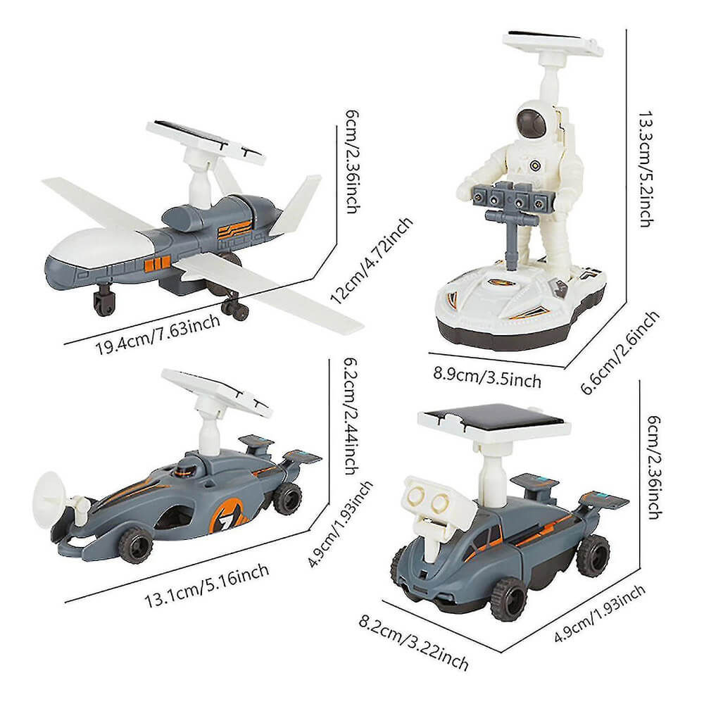 4 IN 1 SOLAR POWER SPACE EXPLORATION FLEET