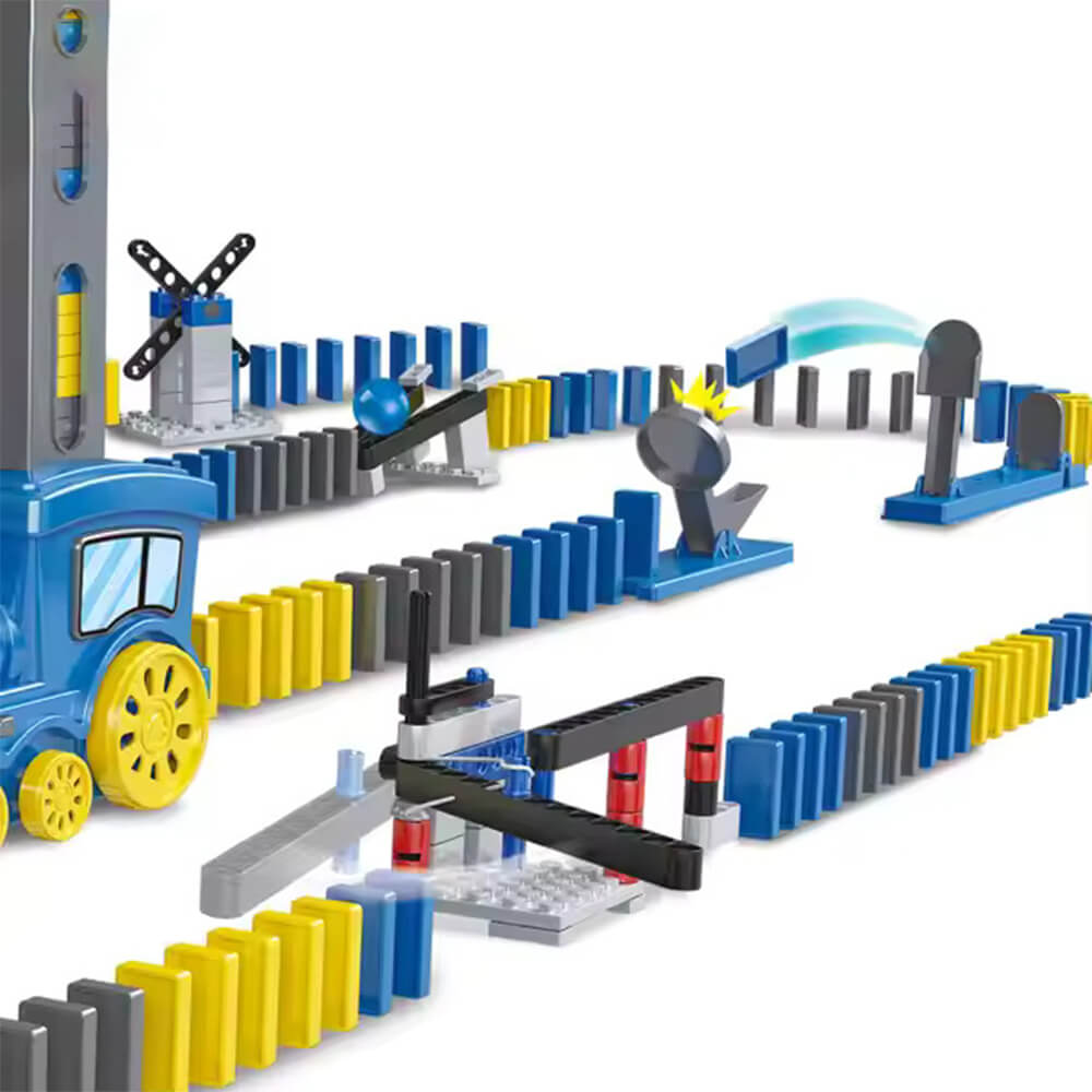 DOMINO BRICKS TRAIN PLAY SET