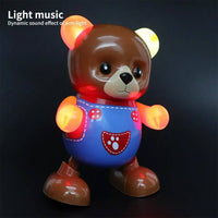 Thumbnail for SWINGING HAPPY BEAR WITH LIGHT & MUSIC