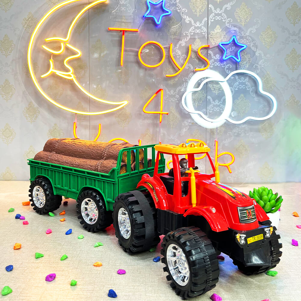 BIG SIZE TRACTOR TROLLEY FOR KIDS