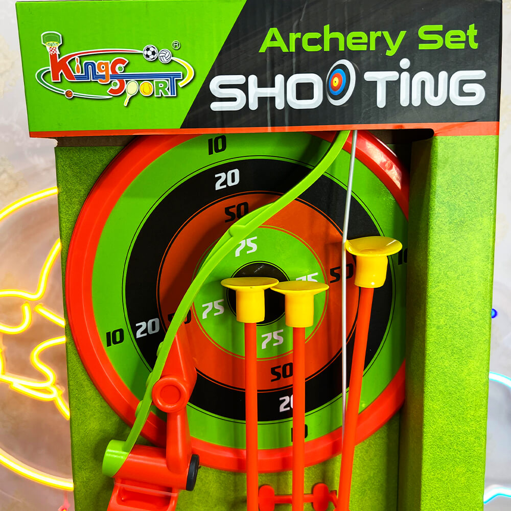 2 IN 1 ARCHERY SHOOTING SET FOR KIDS