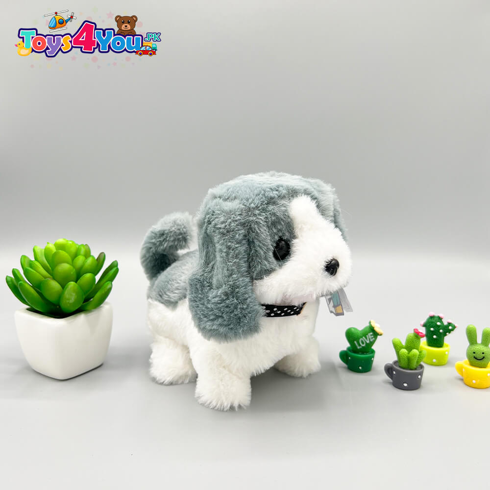 CUTE WALKING PLUSH PET WITH SOUND