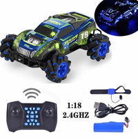 Thumbnail for 1:18 2.4G GESTURE SENSING STUNT DEFORMATION RC CAR