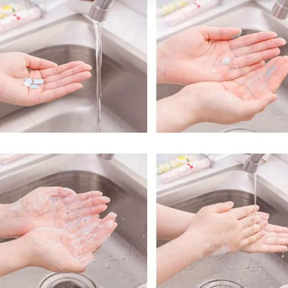 PACK OF 2 - DISPOSABLE CUTE MINI HAND SOAP