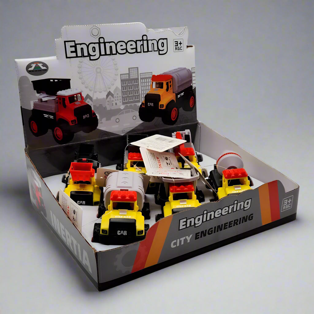 ENGINEERING TRUCK FRICTION CITY CAR - PACK OF 1