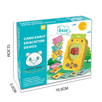 Thumbnail for BEAR SHAPE EARLY DEVELOPMENT CARD READING LEARNING DEVICE