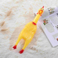 Thumbnail for SQUEEZING SQUAWKIN CHICKEN TOY