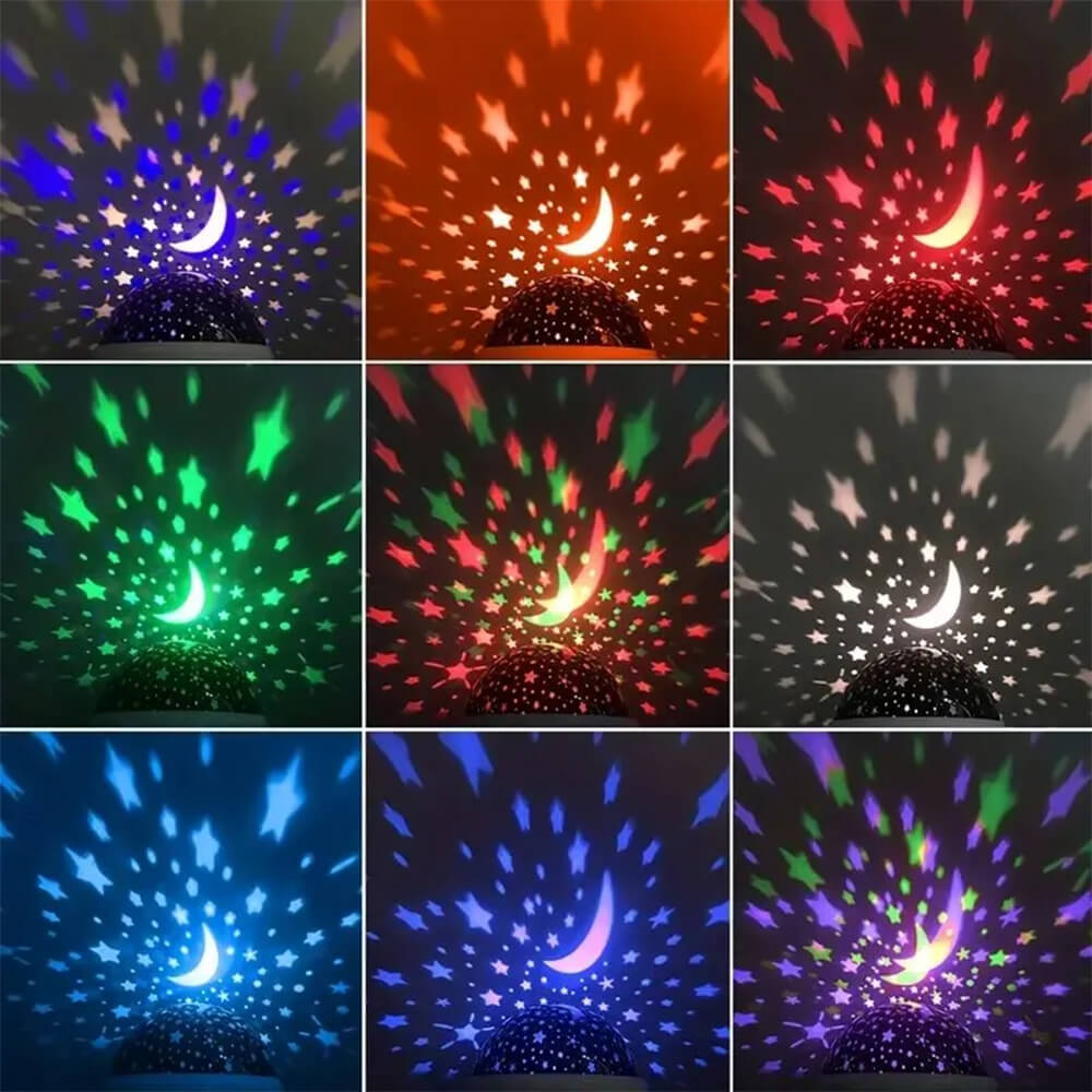 GALAXY PROJECTOR SKY ROTATING LED ROOM LIGHT