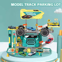 Thumbnail for DIY 2 IN 1 TRUCK TRACK FOR CARS CONSTRUCTION - 46PCS