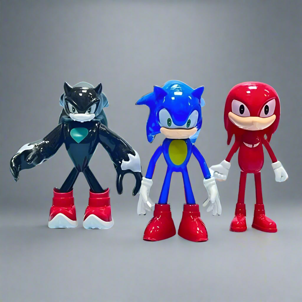 SONIC THE HEDGEHOG ACTION FIGURE - 6 PCS