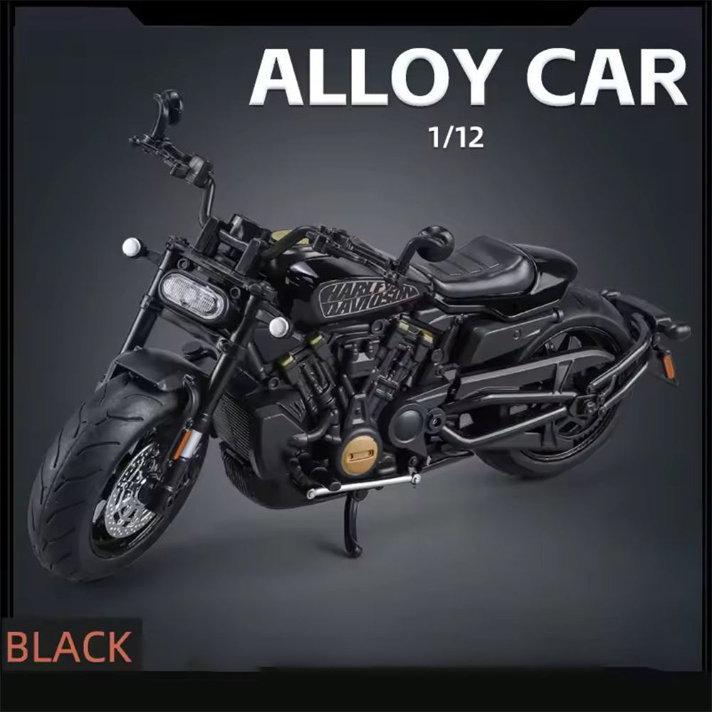 1:12 HARLEY SPORTSTER S ALLOY DIECAST MODEL