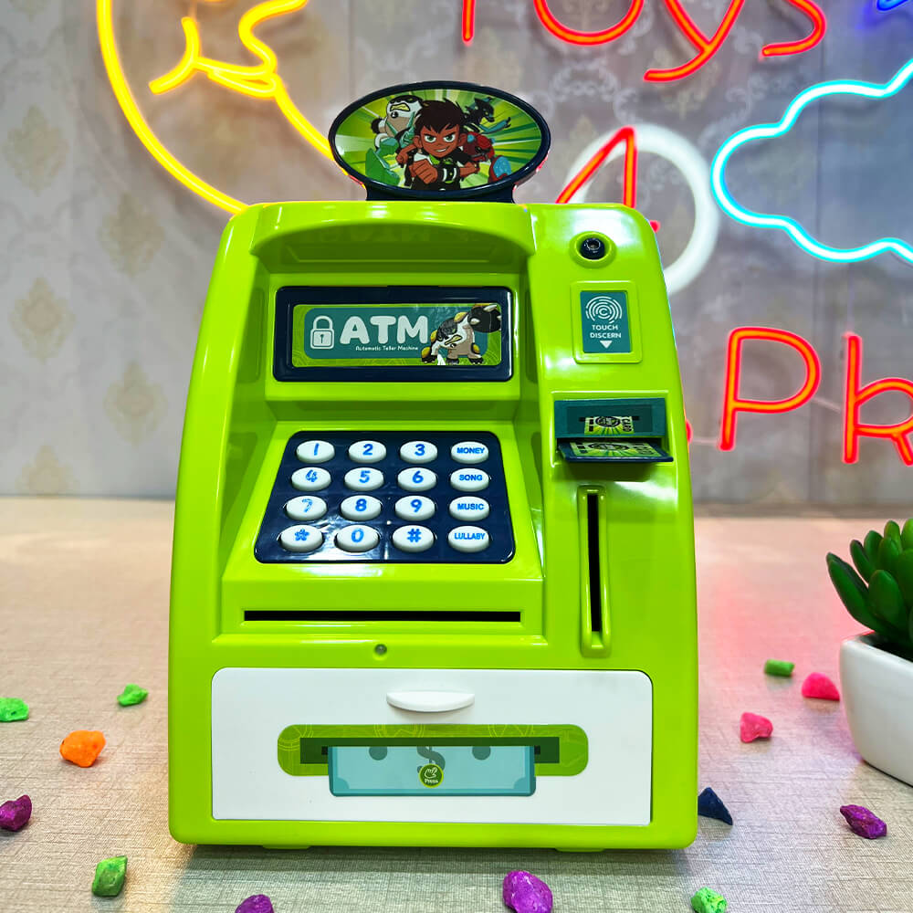 INTELLIGENT BEN 10 ATM WITH LIGHTS & SOUND