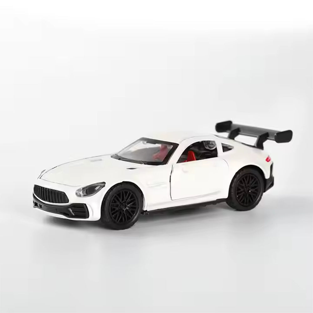 1:36 PULL BACK MERCEDES AMG GT BRABUS DIECAST METAL ALLOY CAR