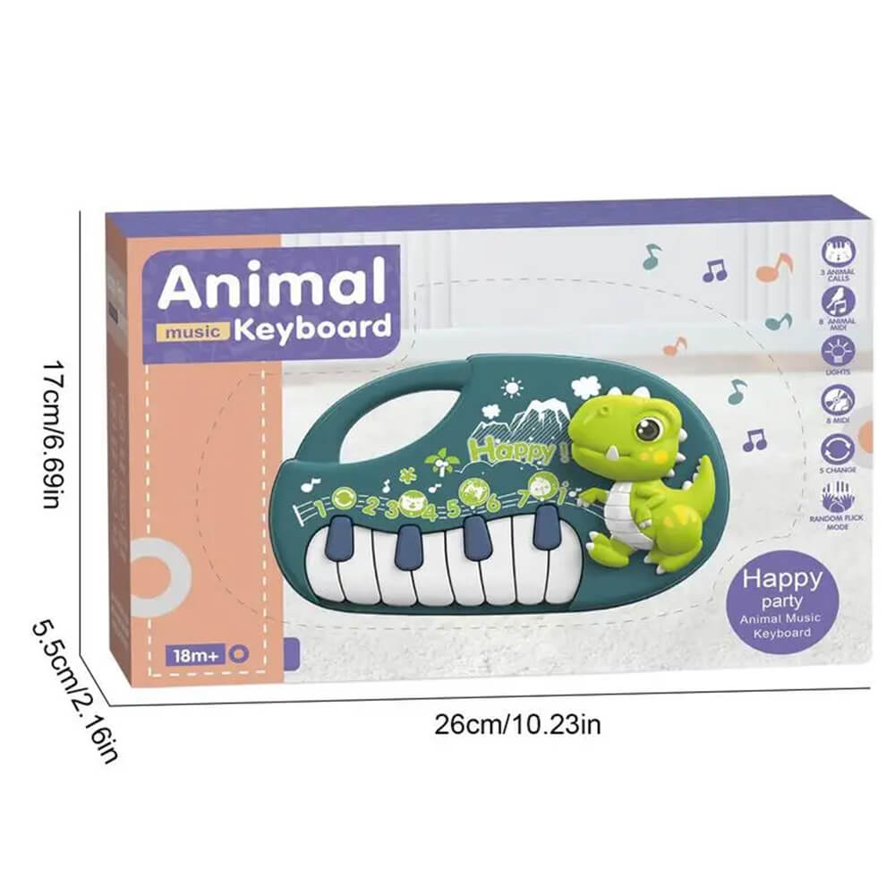 CUTE DINO MUSICAL PIANO TOY