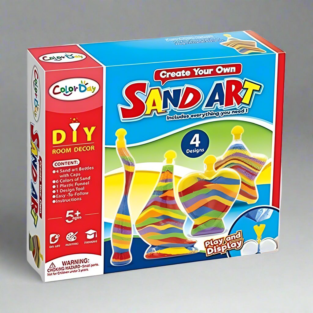 DIY SAND ART KIT WITH 4 DESIGN