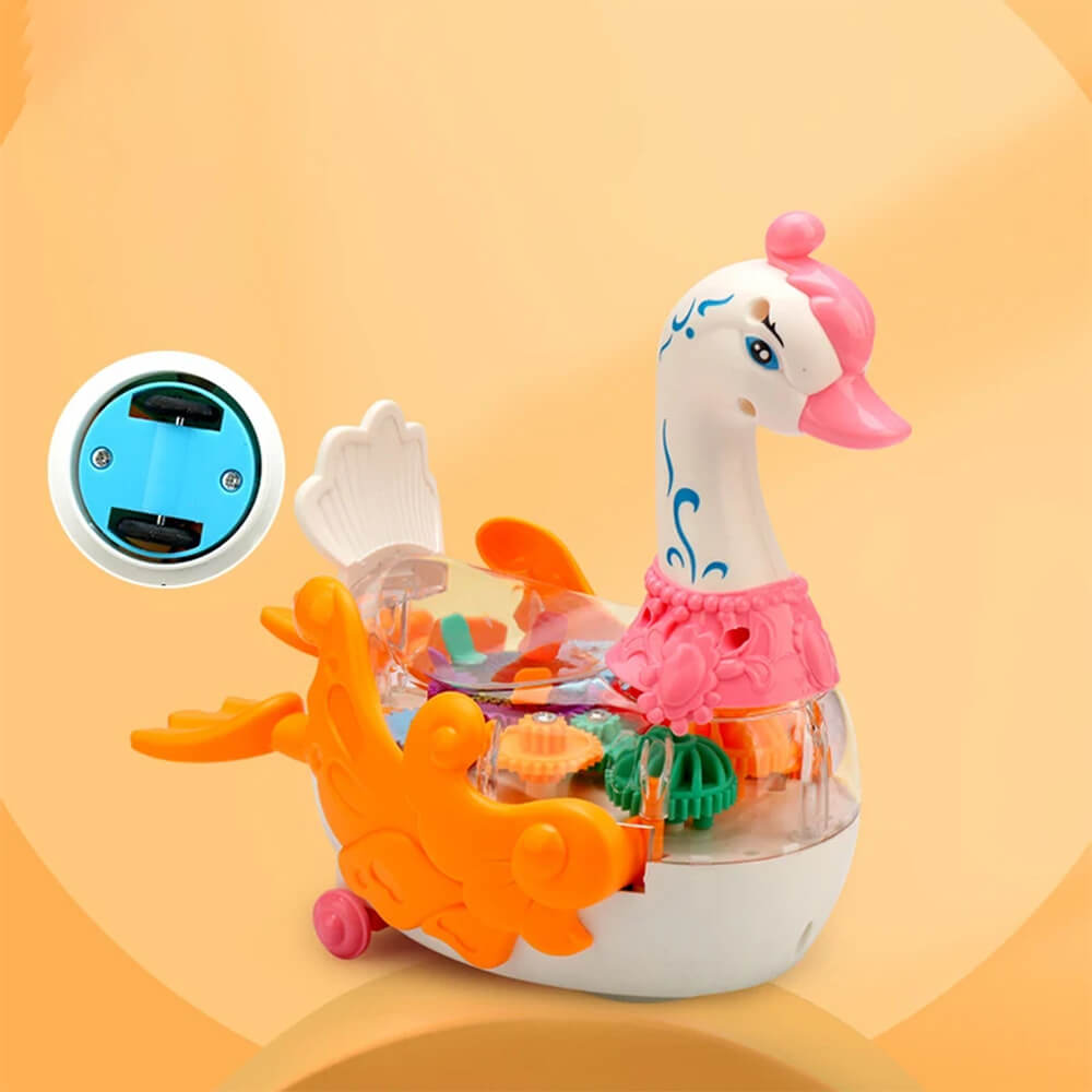 ELECTRIC DUCK SWAN GEAR TOY