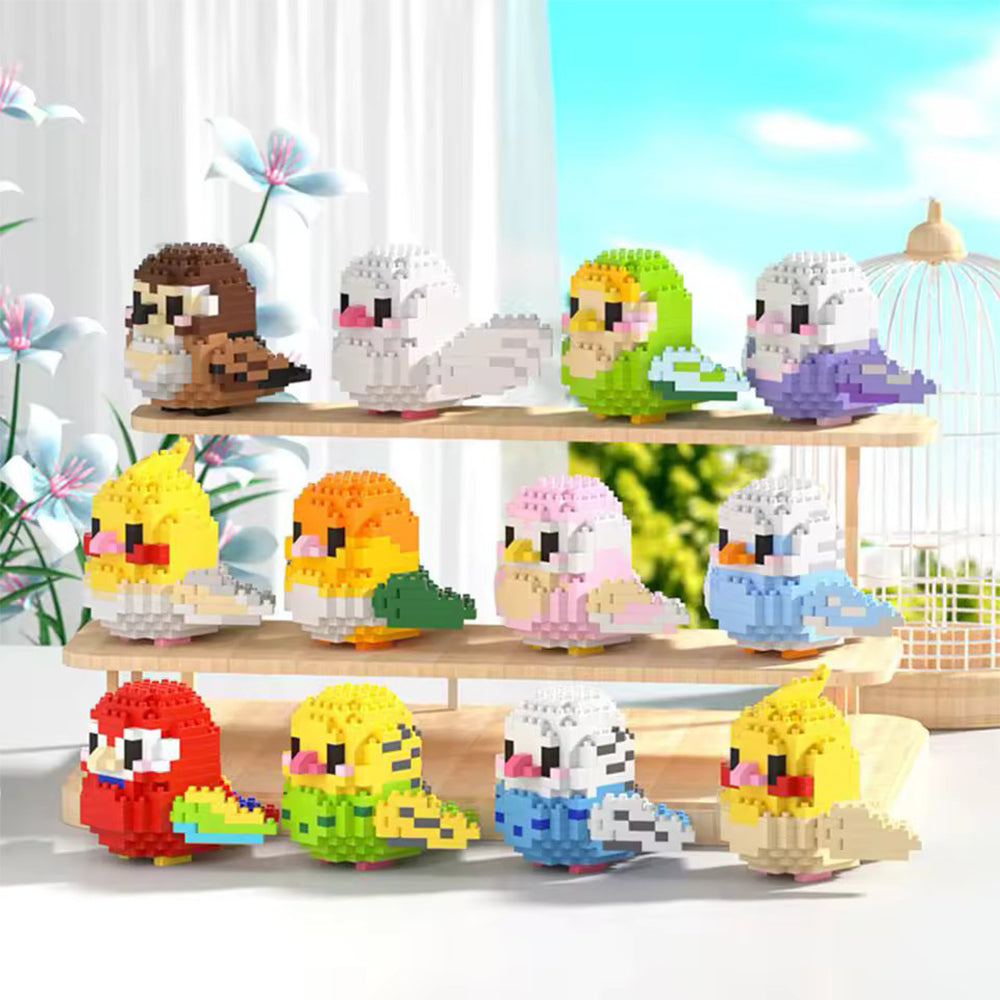 CUTE BIRD BUILDING BLOCKS