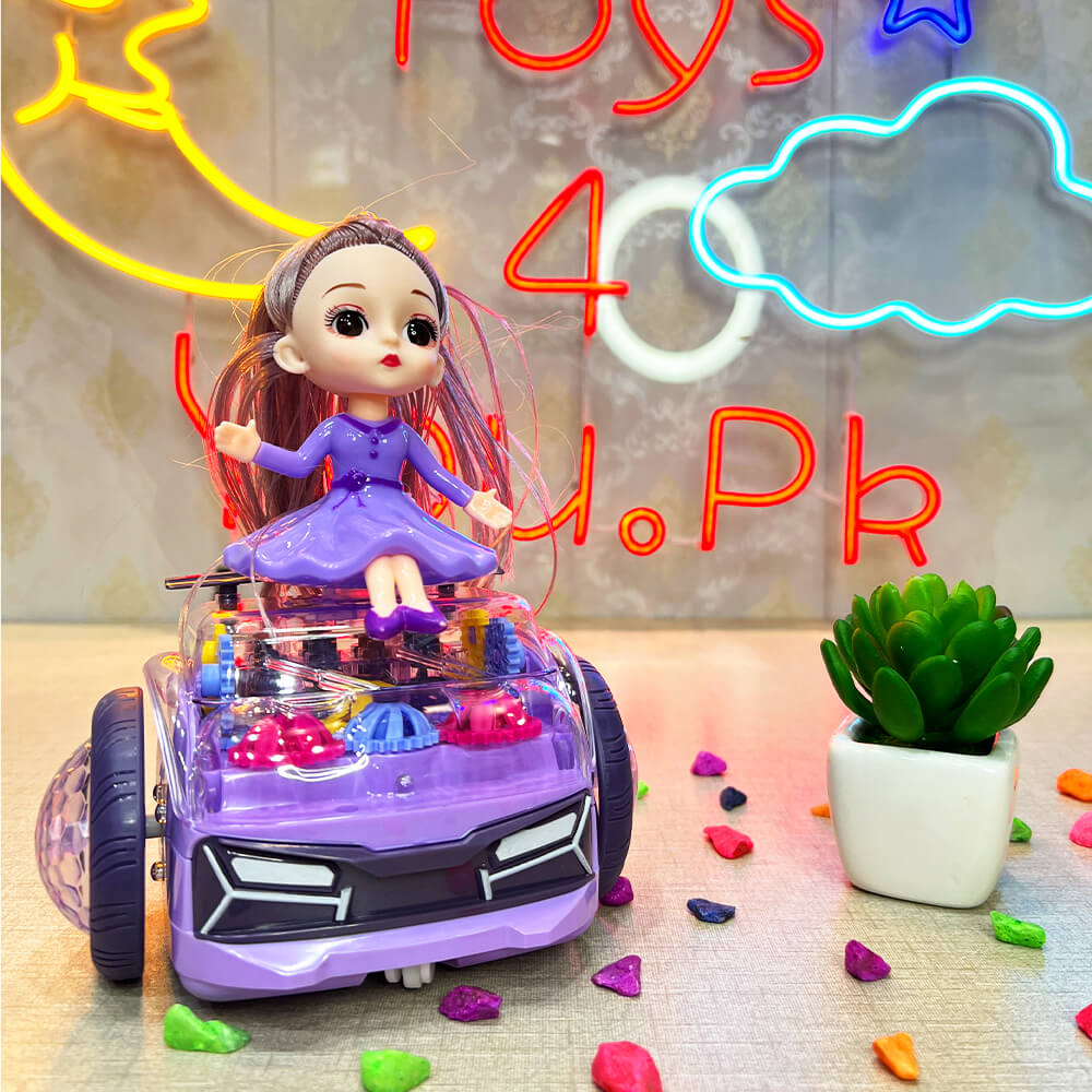 REMOTE CONTROL 360 ROTATING GIRL BALANCING CAR