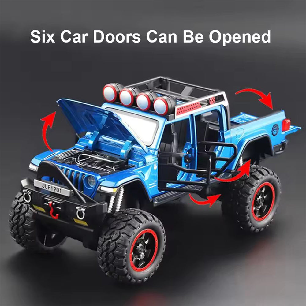 1:32 WRANGLER RUBICON JEEP METAL DEICAST MODEL