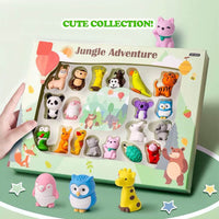 Thumbnail for CUTE CARTOON MULTIPLE DESIGN ERASER SET