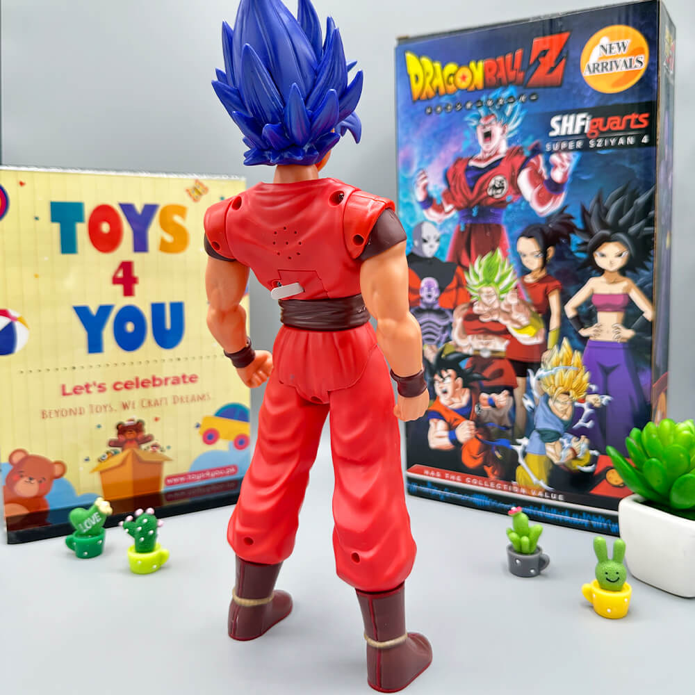 DRAGON BALL Z GOKU SUPER SAIYAN BLUE KAIOKEN FIGURE SET