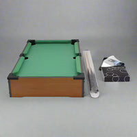 Thumbnail for TABLETOP POOL MINI POOL TABLE WOOD BILLIARD SET