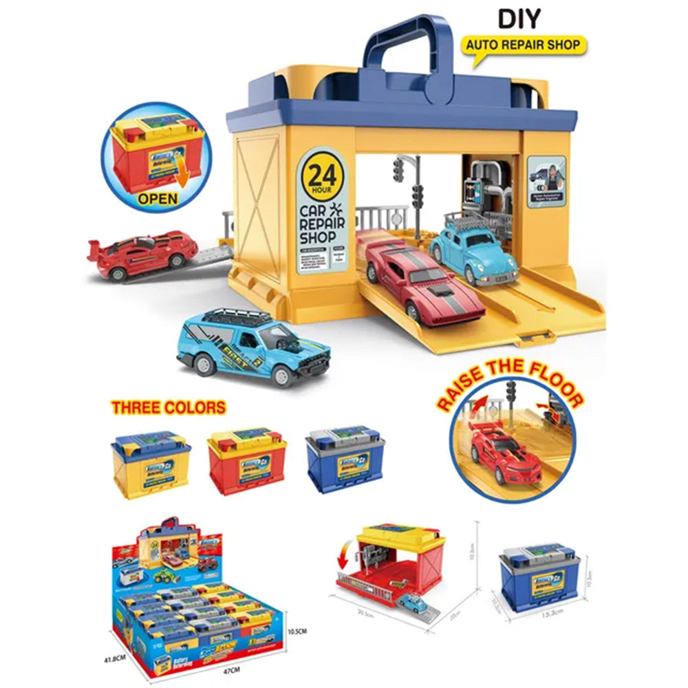 DIY CAR BATTERY AUTO REPAIR PLAYSET