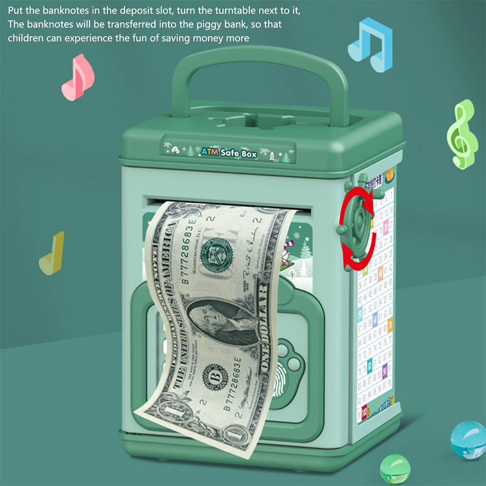 ATM MONEY BOX WITH MUSIC & FINGER PRINT