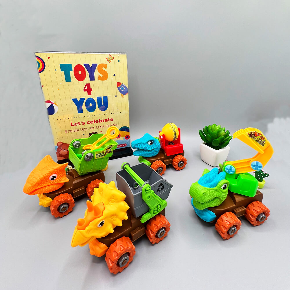 DINOSAUR ENGINEERING TRUCK FOR KIDS