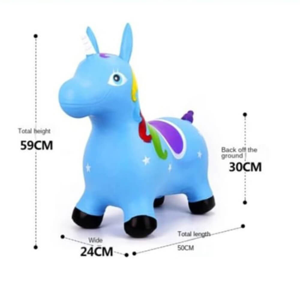 INFLATEALE CUTE UNICORN AIR JUMPING HORSE