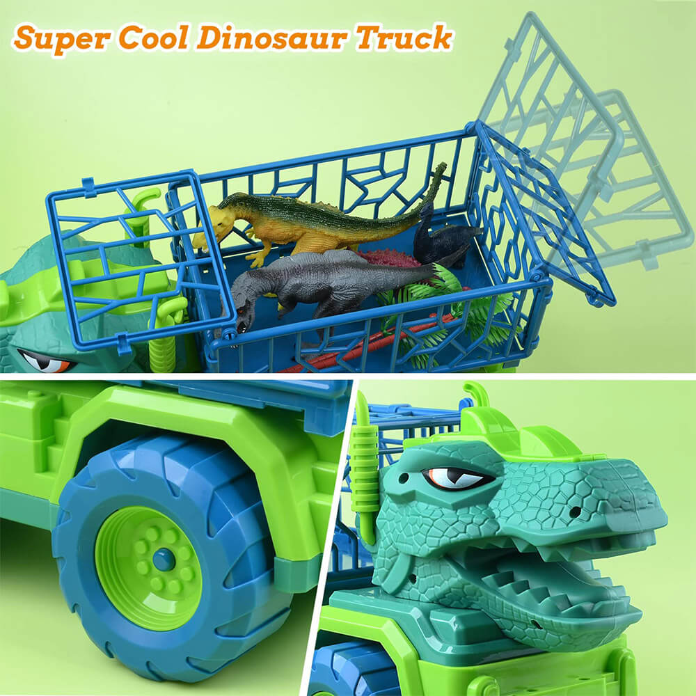 DINOSAUR BIG SIZE PULL BACK TRUCK