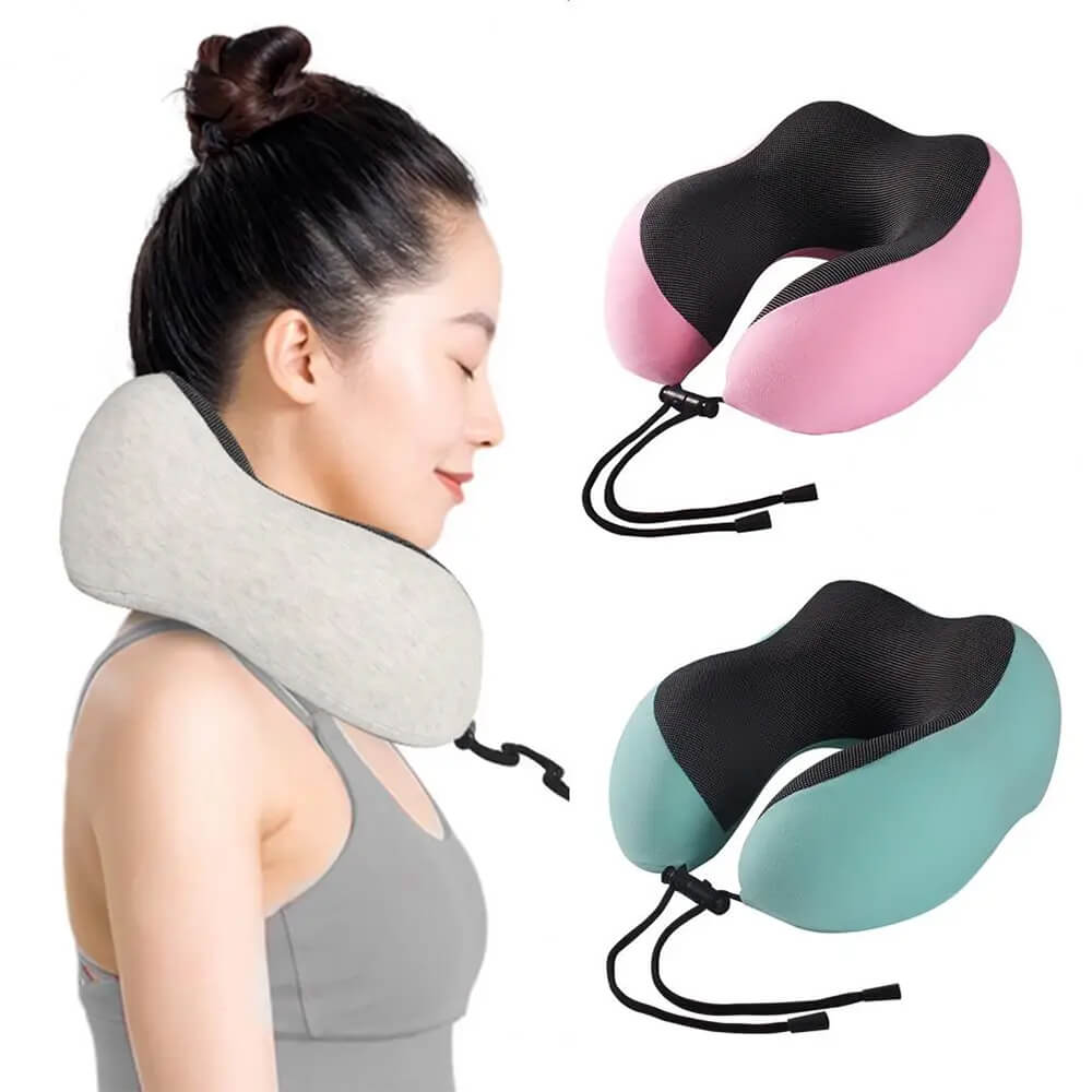 MEMORY FOAM TRAVEL NECK RELAX PILLOW