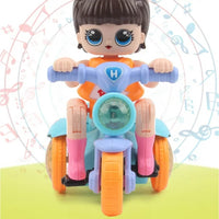 Thumbnail for ELECTRIC GIRL RIDING STUNT TRICYCLE WITH LIGHT & MUSIC