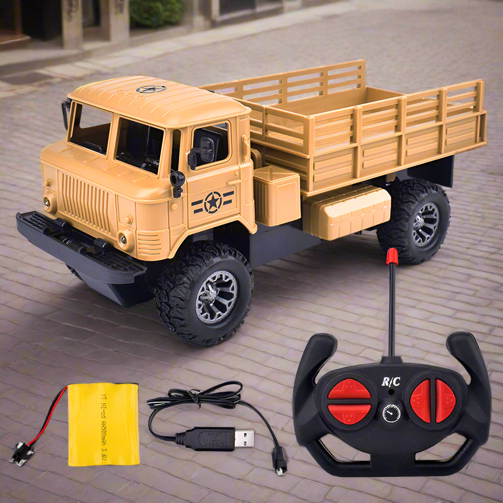 RC OFF-ROAD CLIMBING SIMULATION MILITARY TRUCK