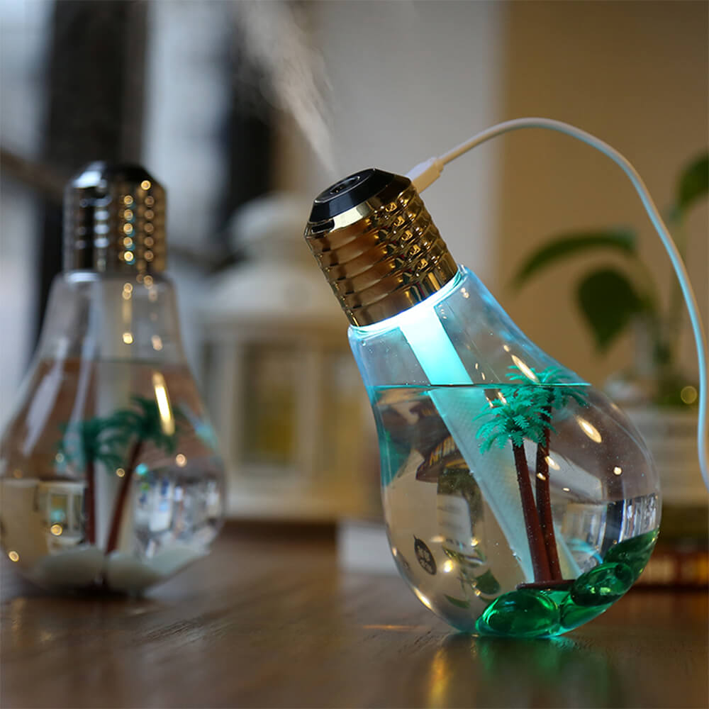 HUMIDIFIER BULB WITH LED NIGHT LIGHT - 400 ML