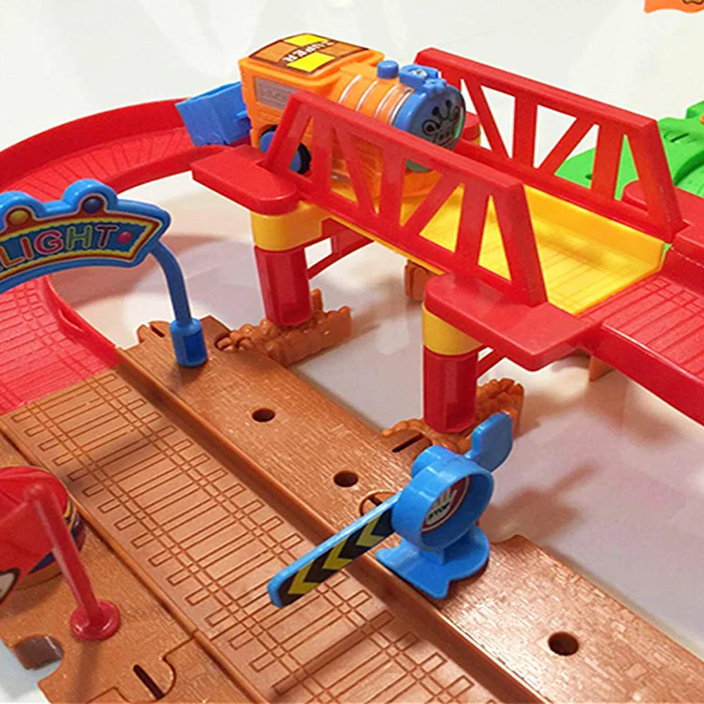 FERRIS WHEEL TRAIN PUZZLE TRACK SET - 122 PCS