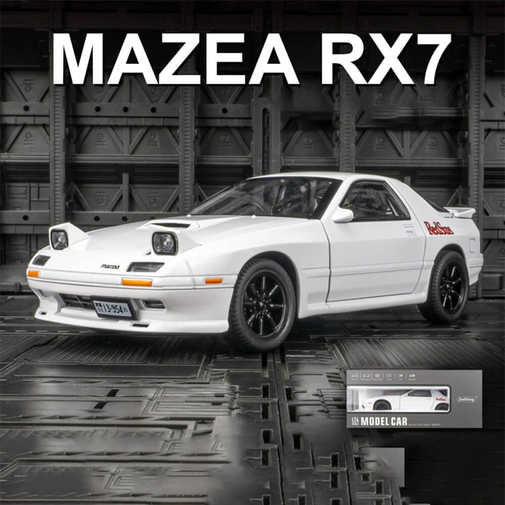 1:24 MAZDA RX7 SIMULATION DIECAST ALLOY MODEL CAR