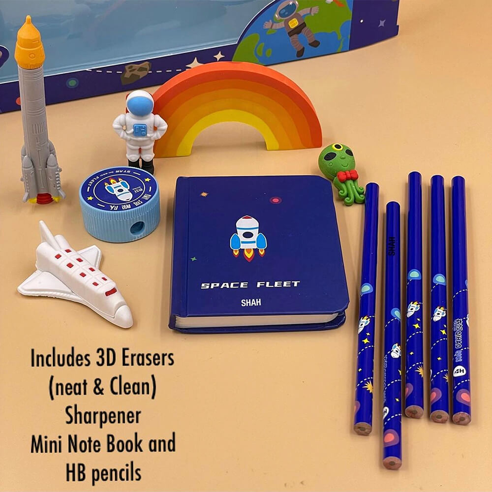 SPACE THEME STATIONERY SET