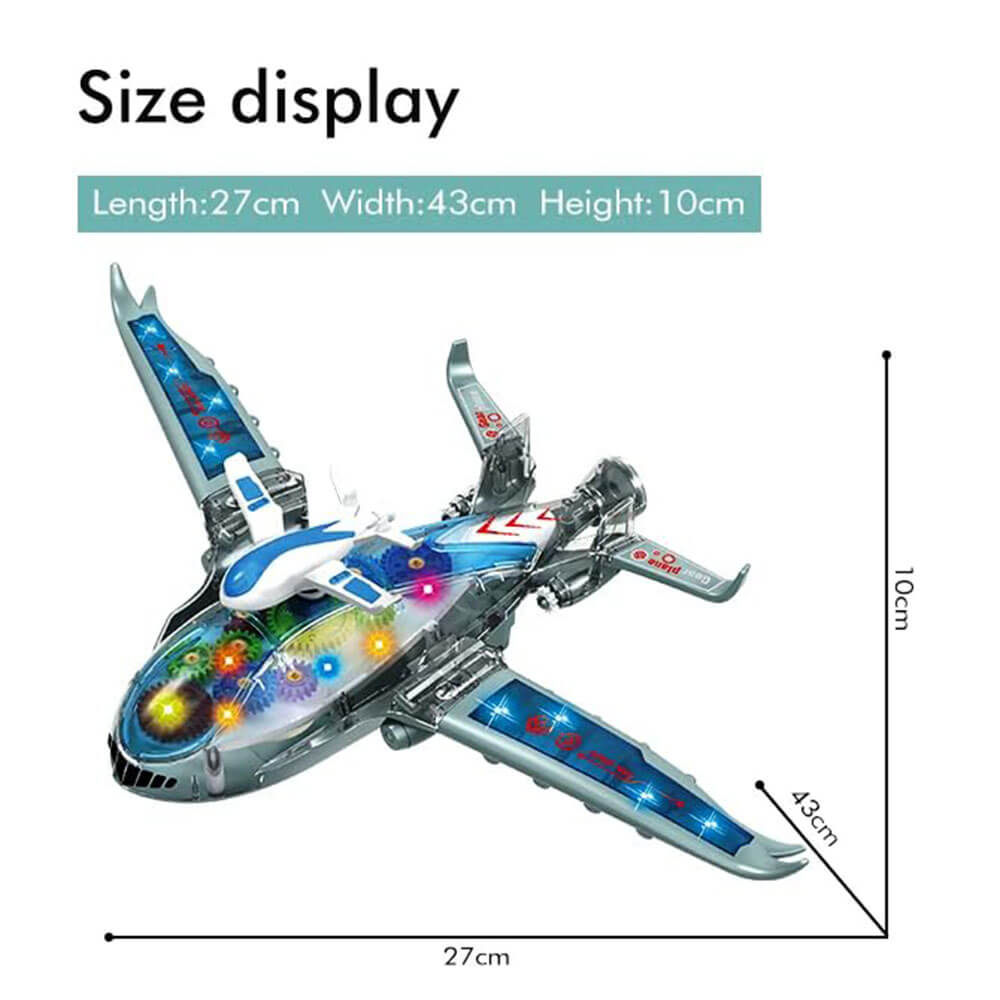 360 DEGREE ROTATING PLANE TOY