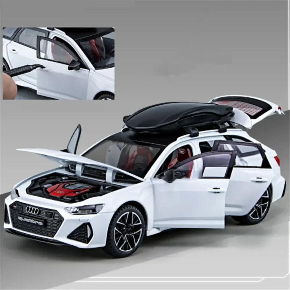 1:24 AUDI RS6 ALLOY DIECAST MODEL