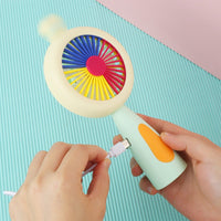 Thumbnail for COLORFUL LIGHT PORTABLE MINI HAND FAN