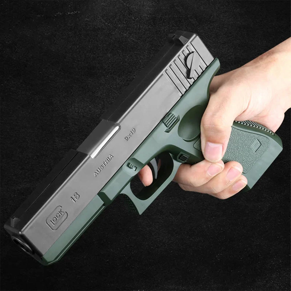 AUTOMATIC SHELL EJECTION SOFT BULLET GLOCK GUN