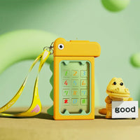 Thumbnail for DINASAOUR STRAW WATER BOTTLE WITH STRAPS FOR KIDS (480ML)