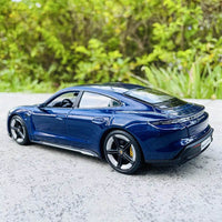 Thumbnail for BURAGO 1:24 PORSCHE TAYCAN TURBO S DIECAST MODEL BL