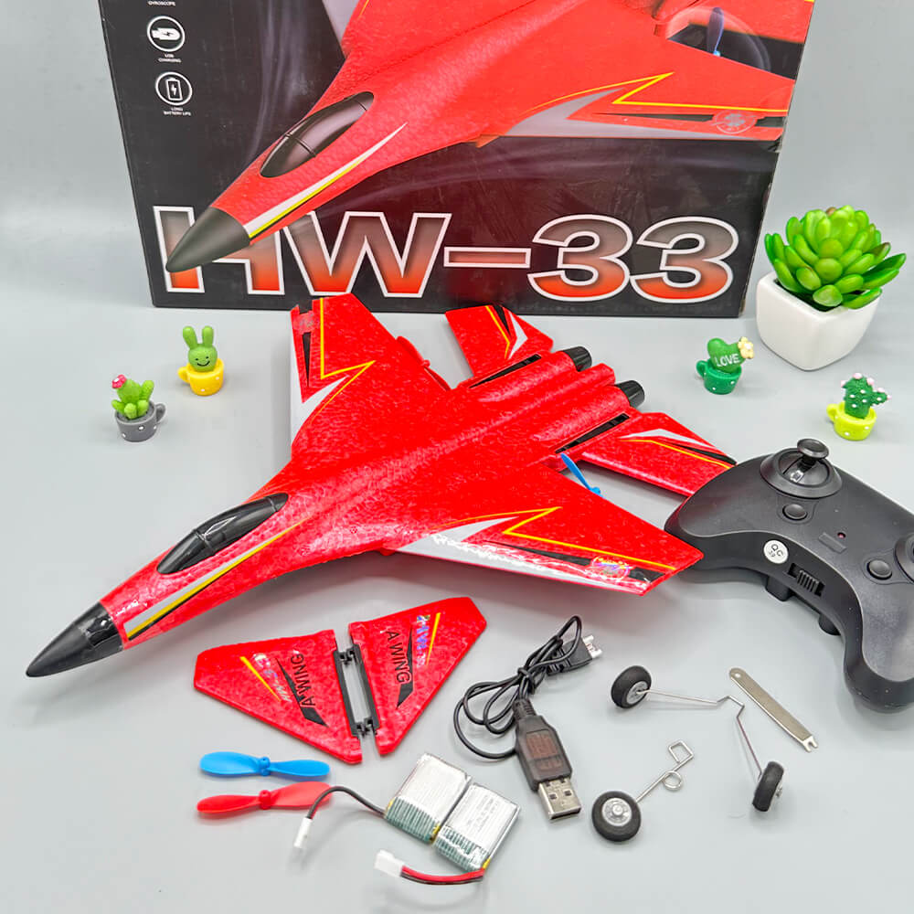 HW-33 STUNT FLYING RC AIRCRAFT GLIDER