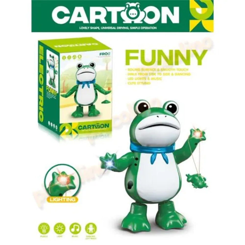 FUNNY DANCING FROG TOY