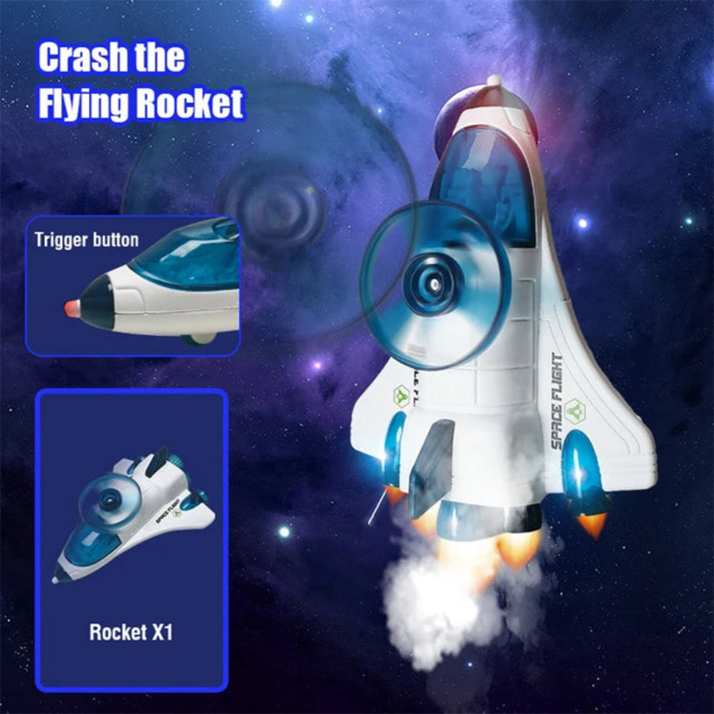 FLYING DISC LAUNCHER SPACE FLIGHT